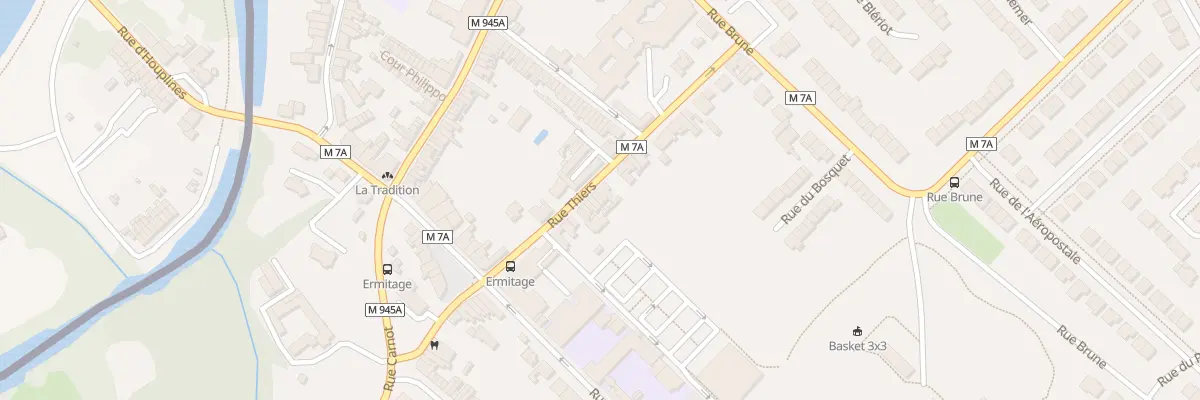 Plan du 48 Rue Thiers à Houplines