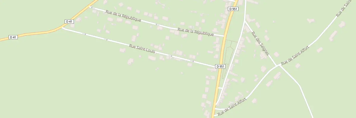 Plan du 5 Rue Saint Louis à Sancoins