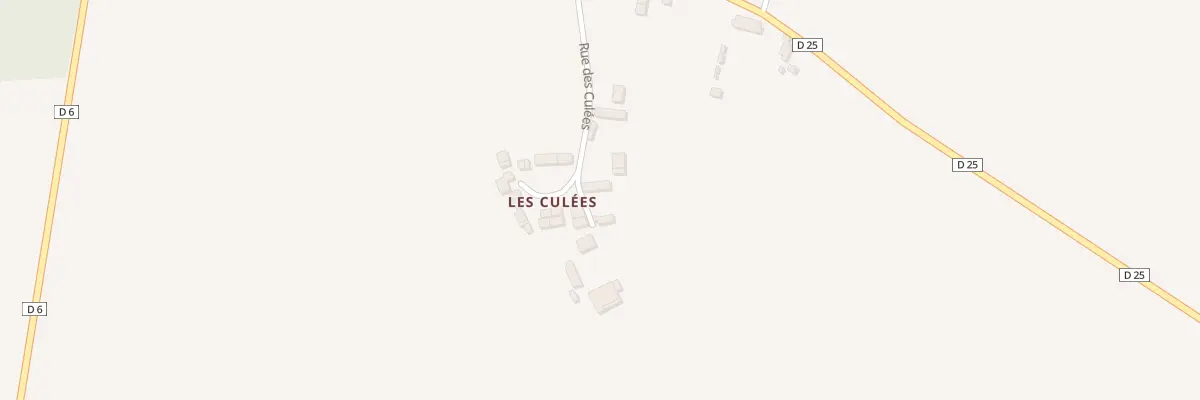 Plan du 3 Rue des Culées à Jussy-le-Chaudrier