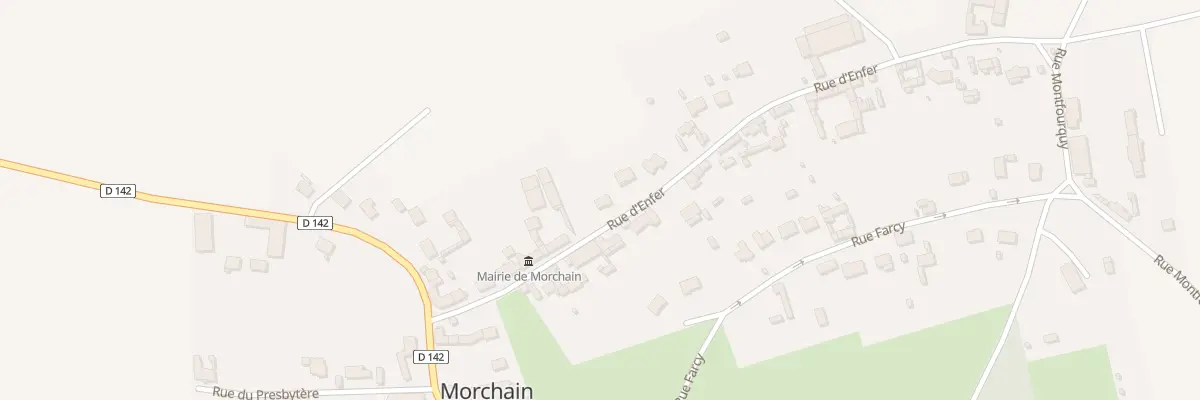 Plan du 5B Rue d’Enfer à Morchain