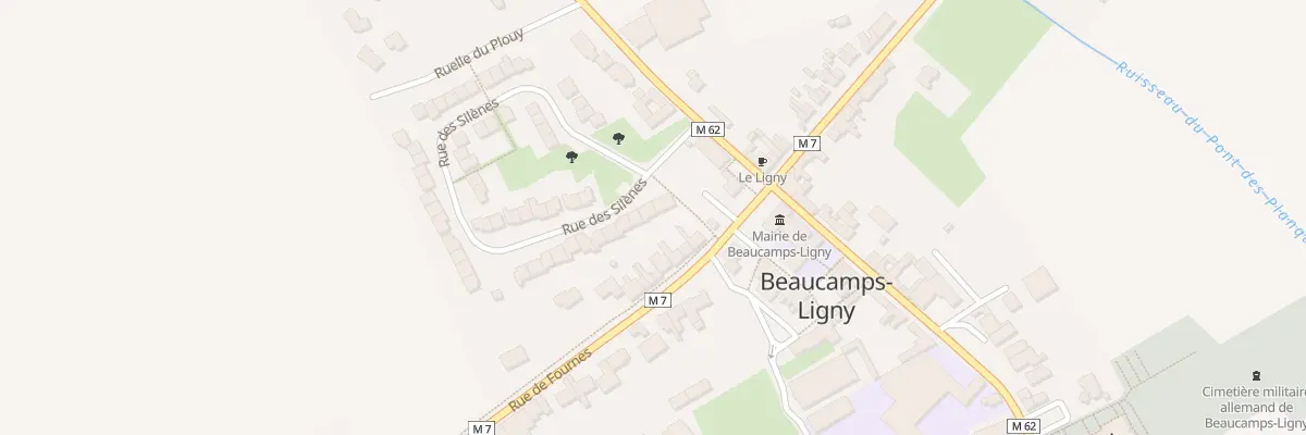 Plan du 4 Rue des Silènes à Beaucamps-Ligny