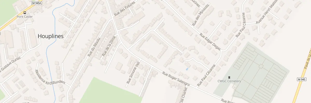 Plan du 32 Rue Denis Cordonnier à Houplines