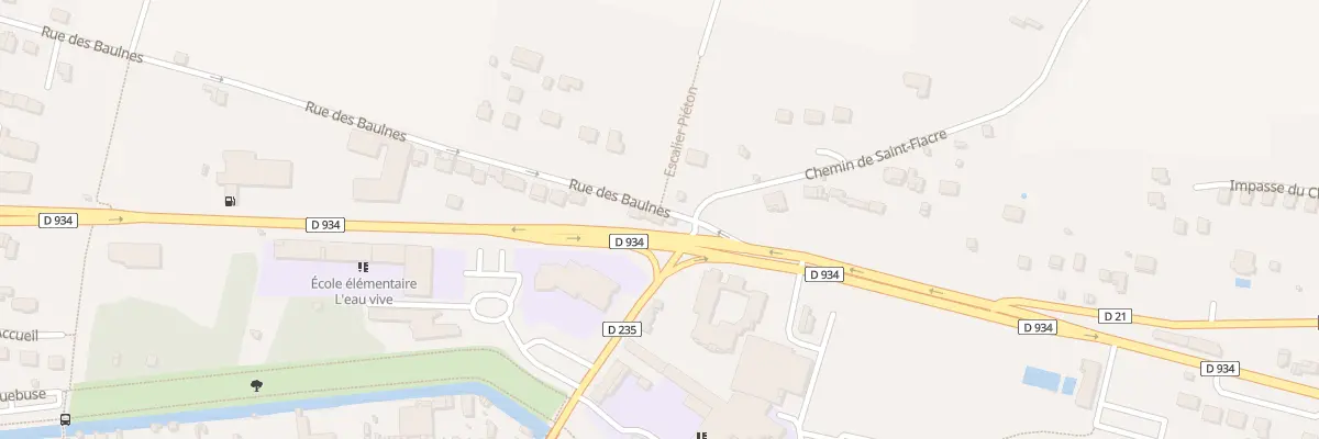 Plan du 2 Rue des Baulnes à Crécy-la-Chapelle
