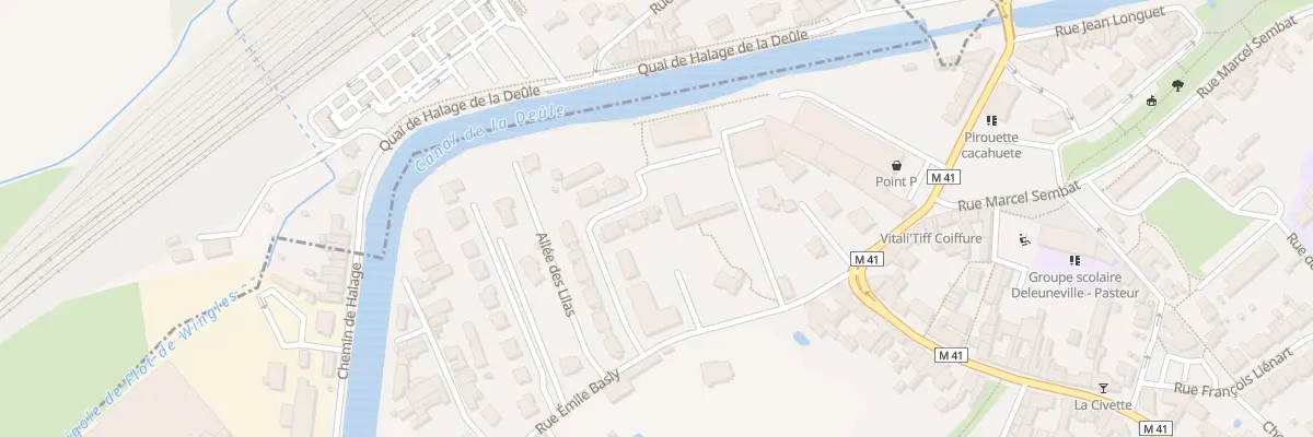 Plan du 18 Rue Freycinet à Don