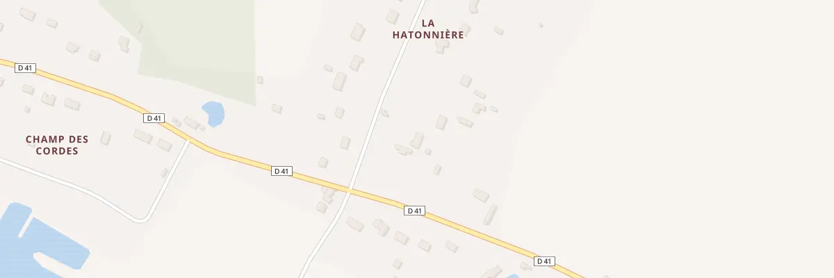 Plan du 5221 La Hatonniere à Aillant-sur-Milleron