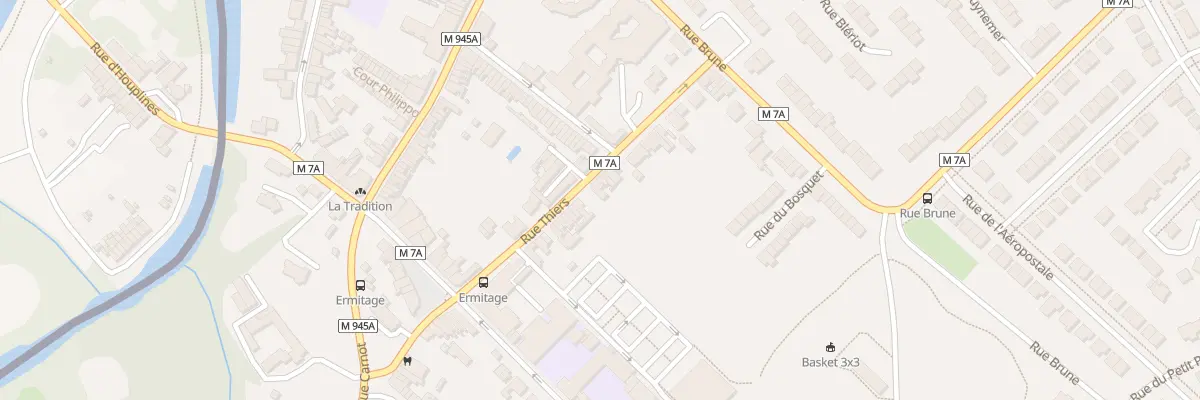 Plan du 58 Rue Thiers à Houplines