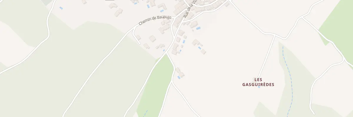 Plan du 5 Che de Montouliers à Villespassans