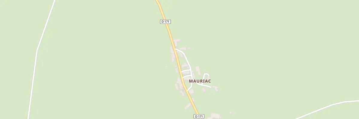 Plan du 5075 Mauriac à Saint-Laurent-de-Lévézou