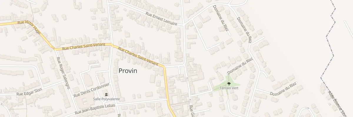 Plan du 31 Rue Gustave Delory à Provin