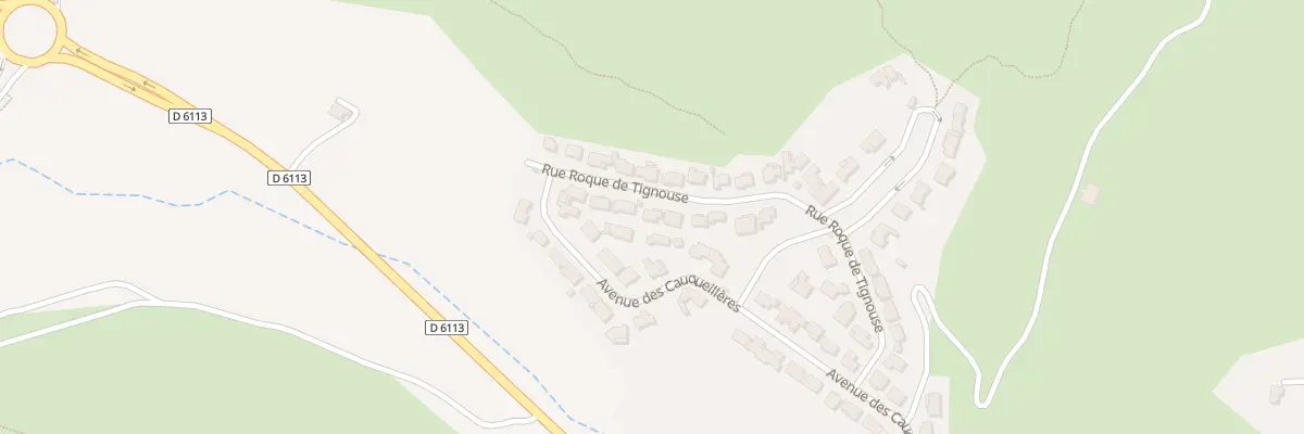 Plan du 21 Rue de Roque Tignouse à Montredon-des-Corbières