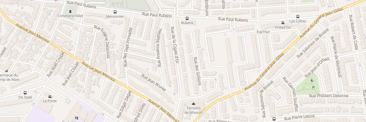 Plan du 36 Rue de la Cigale-d’’Or à Perpignan