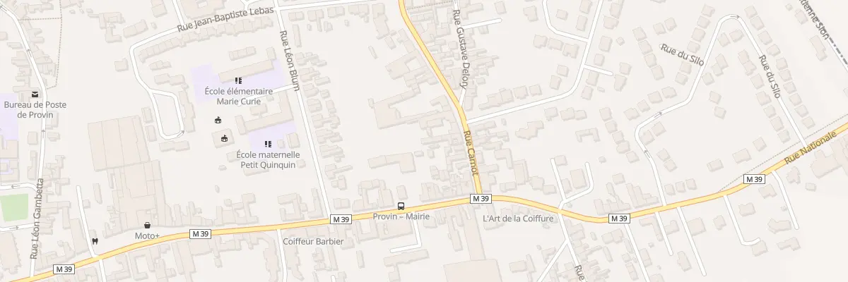 Plan du 11 Rue Carnot à Provin