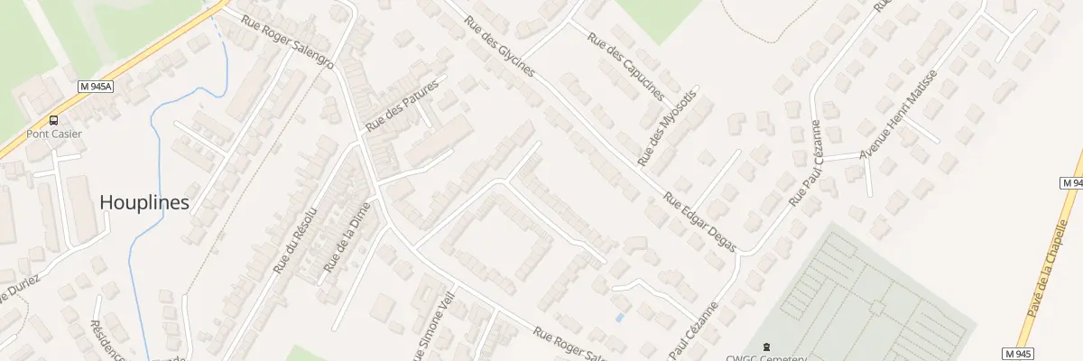 Plan du 31 Rue Denis Cordonnier à Houplines