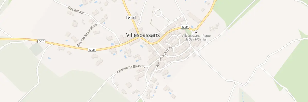 Plan du 5068 Rue du 8 Mai à Villespassans