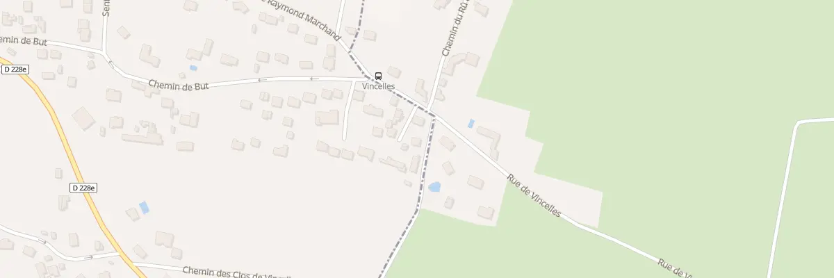Plan du 2 Che des Bruyeres (Chem Rural) à Nanteuil-lès-Meaux