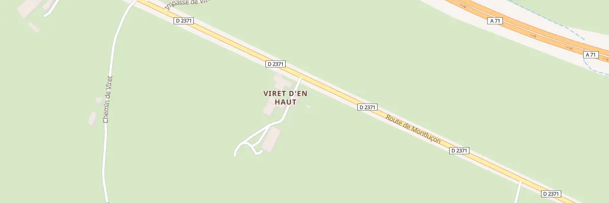 Plan du 5050 Viret d’En Haut à Saint-Bonnet-de-Four