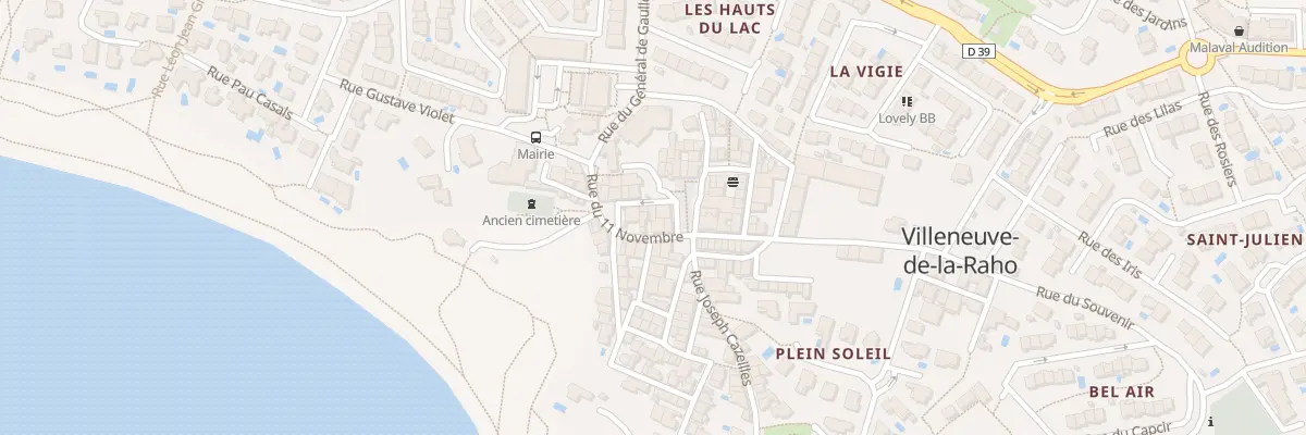 Plan du 6B Rue du 11 Novembre à Villeneuve-de-la-Raho
