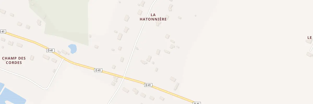 Plan du 5218 La Hatonniere à Aillant-sur-Milleron