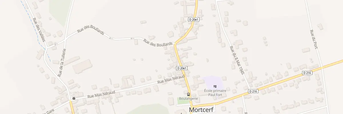 Plan du 26B Rue du Vingt Sept Aout à Mortcerf