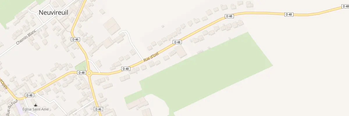Plan du 22 Rue d’Izel à Neuvireuil