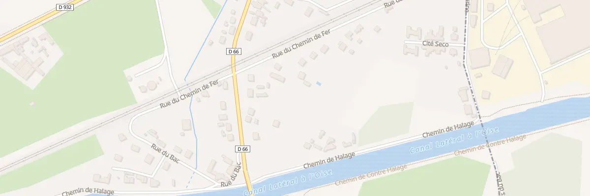 Plan du 275 Rue de Bellerive à Cambronne-lès-Ribécourt