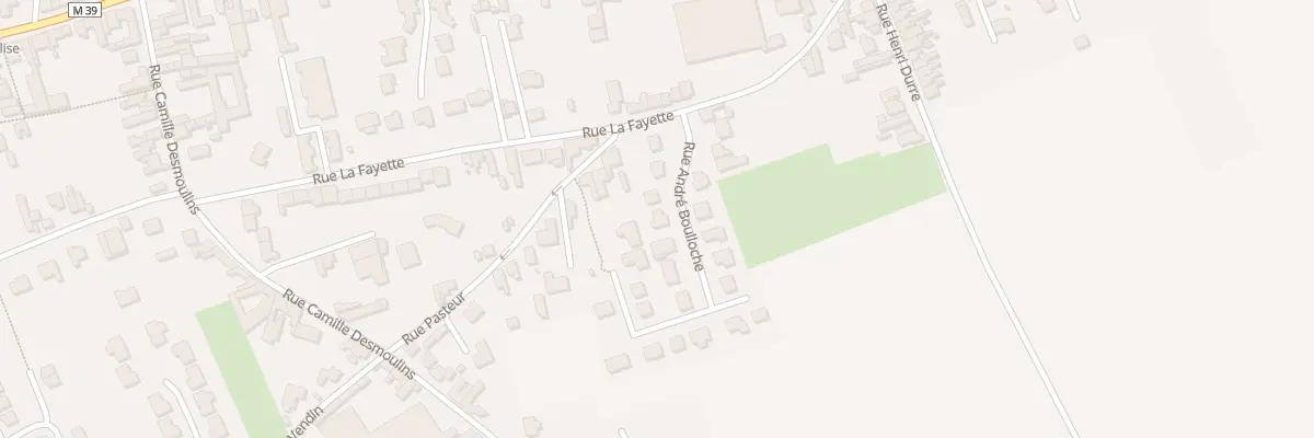 Plan du 8 Rue Andre Bouloche à Provin