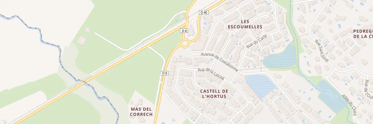 Plan du 12 Rue de la Laïcité à Ortaffa