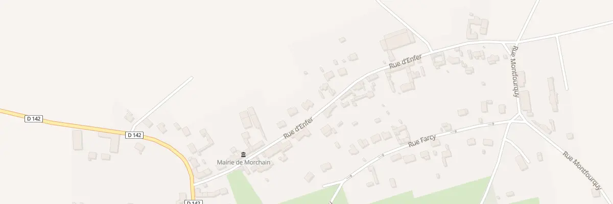 Plan du 13 Rue d’Enfer à Morchain