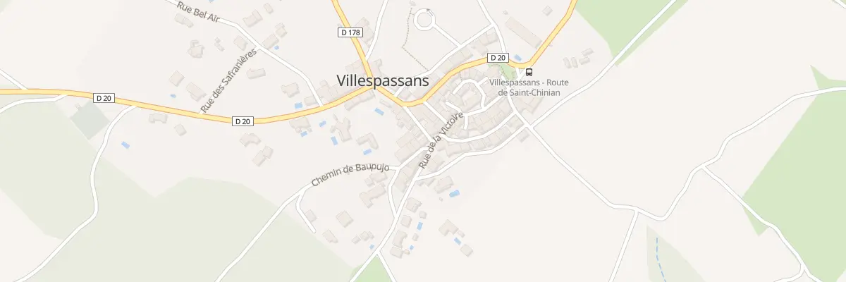 Plan du 5026 Rue du 8 Mai à Villespassans