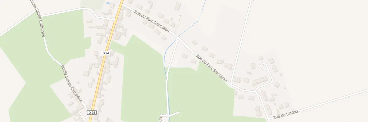 Plan du 11 Rue du Parc Saint-jean à Beaulieu-les-Fontaines