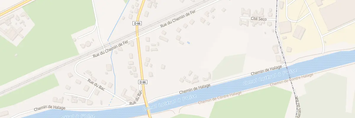 Plan du 291 Rue de Bellerive à Cambronne-lès-Ribécourt