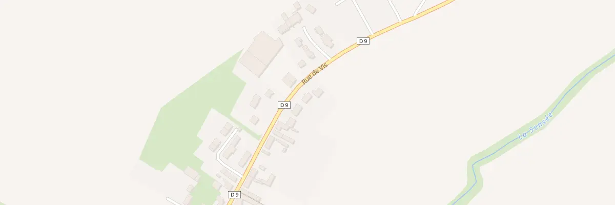 Plan du 36 Rue de Vis à Chérisy