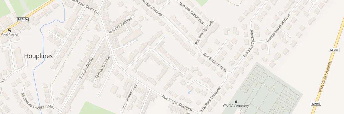 Plan du 39 Rue Denis Cordonnier à Houplines