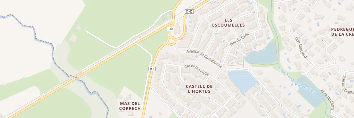 Plan du 10 Rue de la Laïcité à Ortaffa