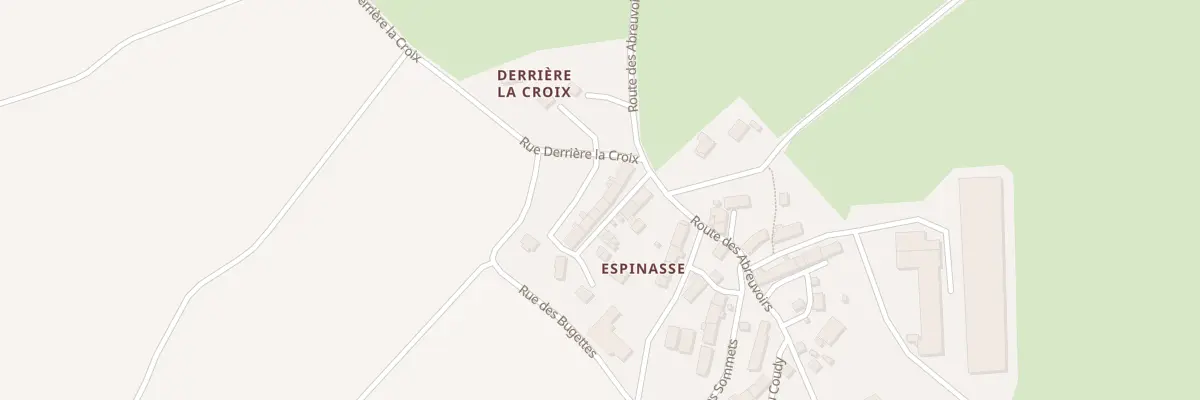 Plan du 5039 Espinasse à Saulzet-le-Froid