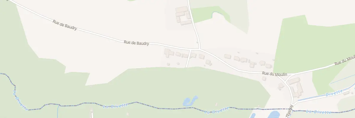 Plan du 6 Rue Baudry à Évricourt