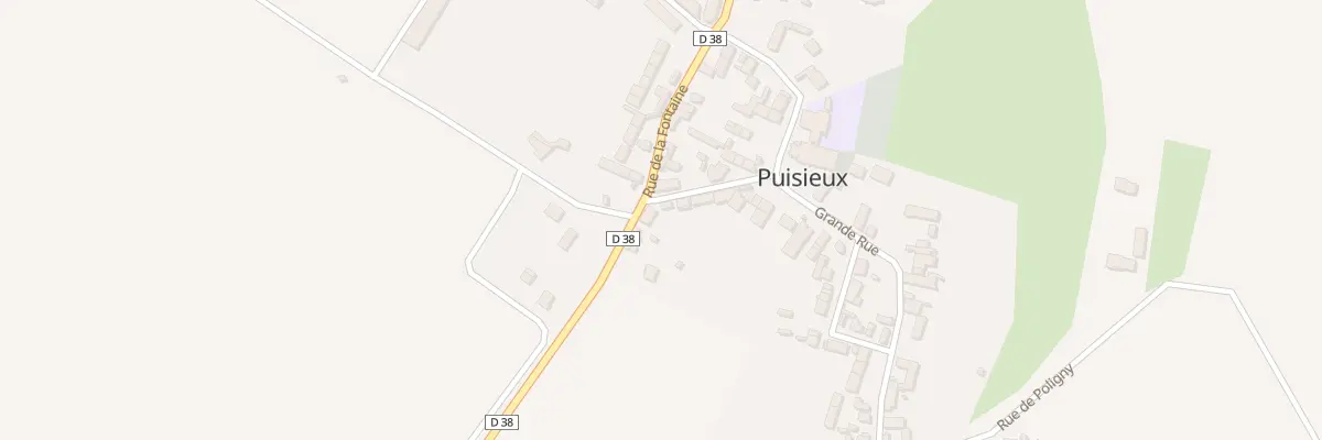 Plan du 11 Rue de la Fontaine à Puisieux