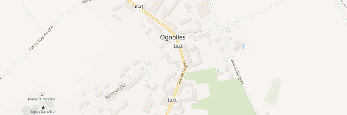 Plan du 53 Rue de Noyon à Ognolles