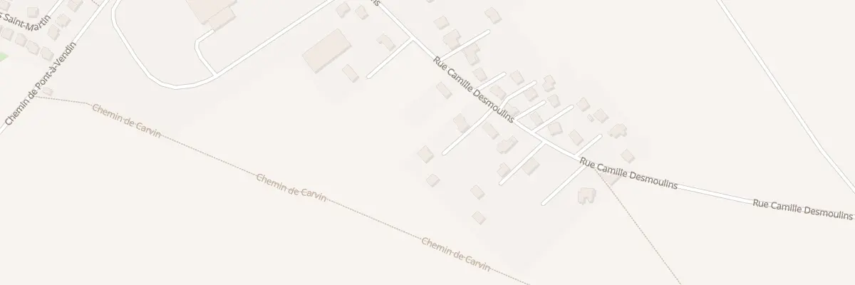 Plan du 280 Rue Camille Desmoulins à Provin