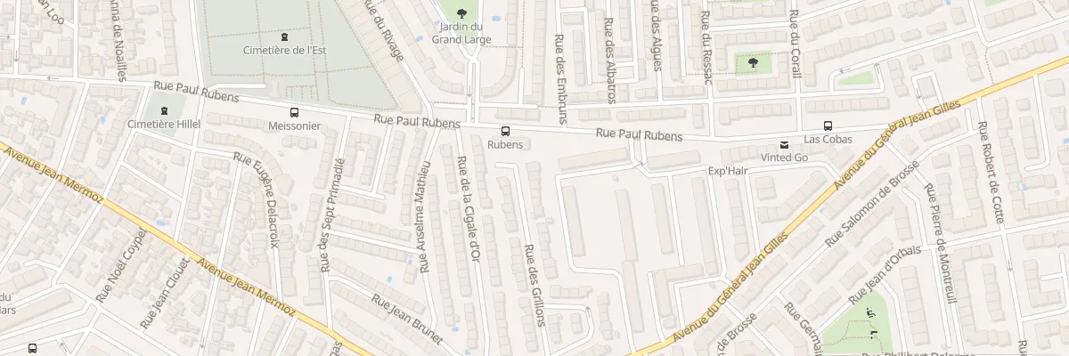 Plan du 30 Rue des Grillons à Perpignan