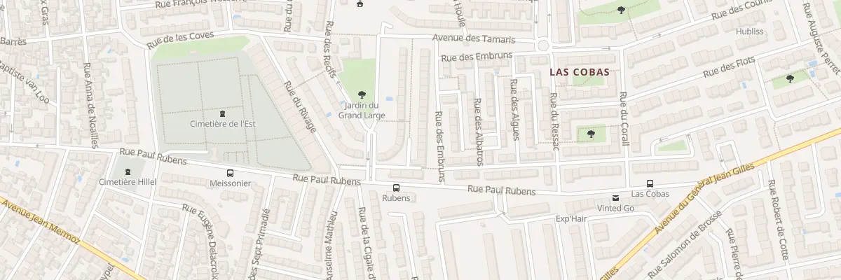 Plan du 9 Rue des Embruns à Perpignan