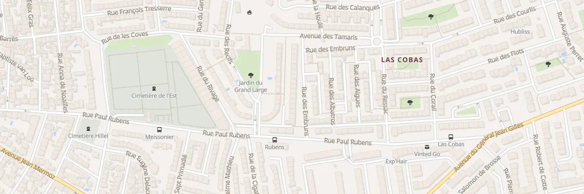 Plan du 13 Rue des Embruns à Perpignan