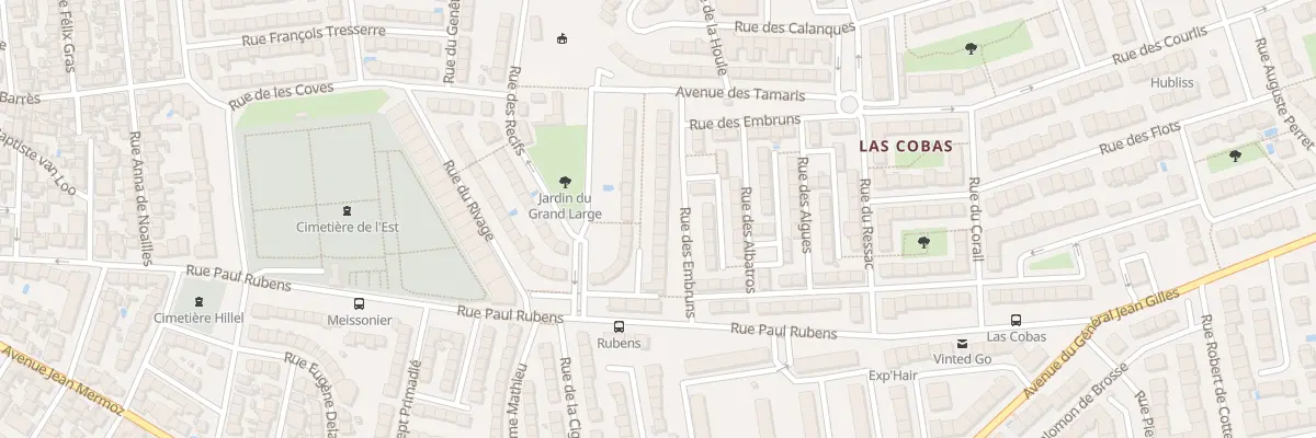 Plan du 15 Rue des Embruns à Perpignan
