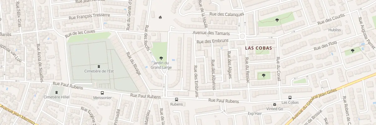 Plan du 17 Rue des Embruns à Perpignan