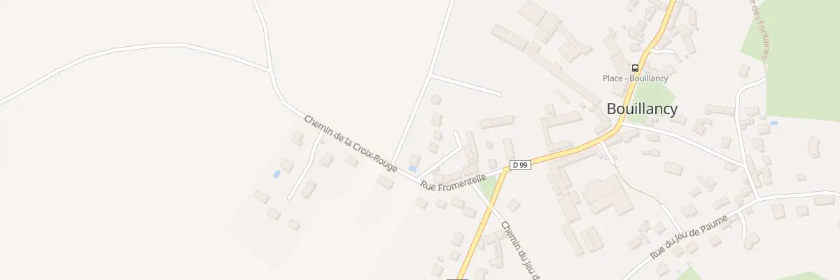Plan du 3 Rue des Plaideurs à Bouillancy
