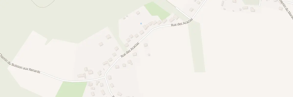 Plan du 735 Rue des Acacias à Ribécourt-Dreslincourt