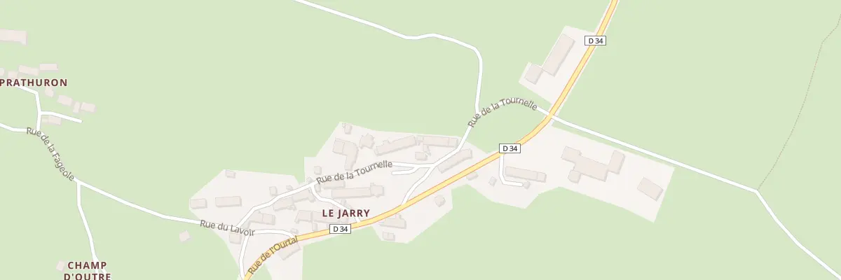Plan du 5167 Le Jarry à Paulhac
