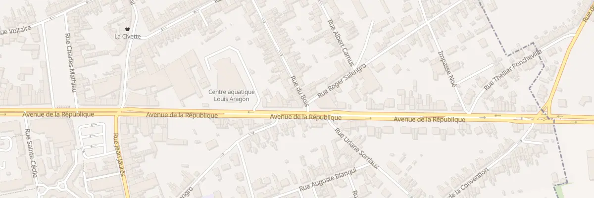 Plan du 3 Rue du Bois à Billy-Montigny