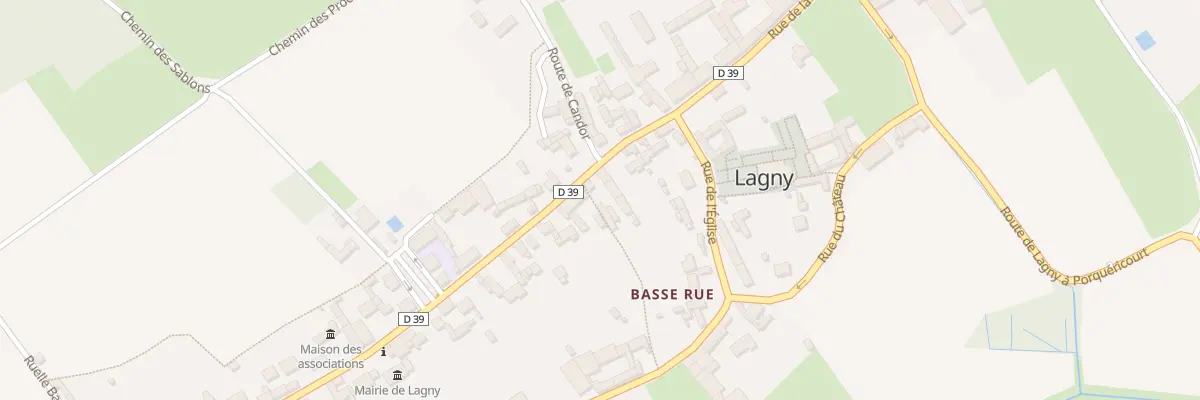 Plan du 1150 Rue Principale à Lagny