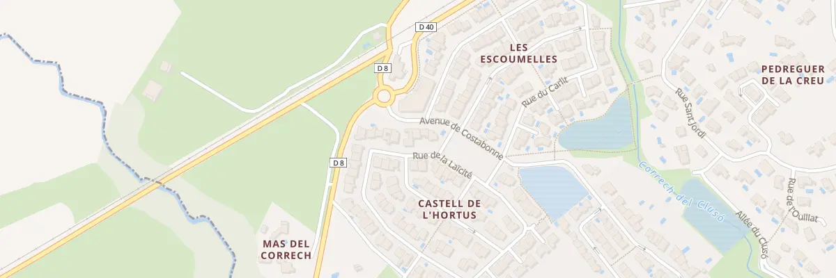Plan du 6 Rue de la Laïcité à Ortaffa